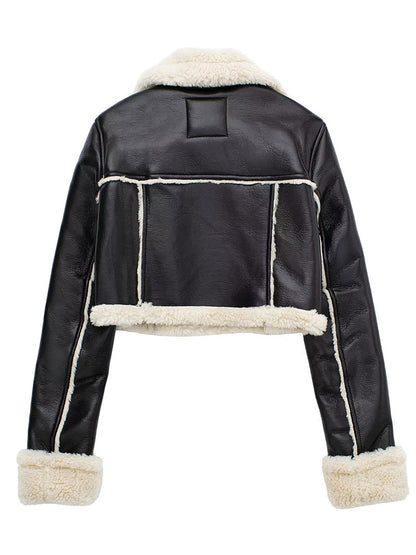 Women Front Zipper Jacket