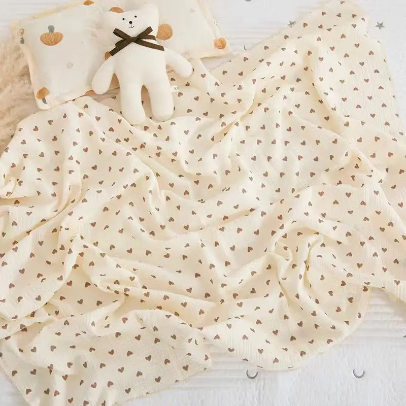 Cotton Muslim Baby Receiving Blanket