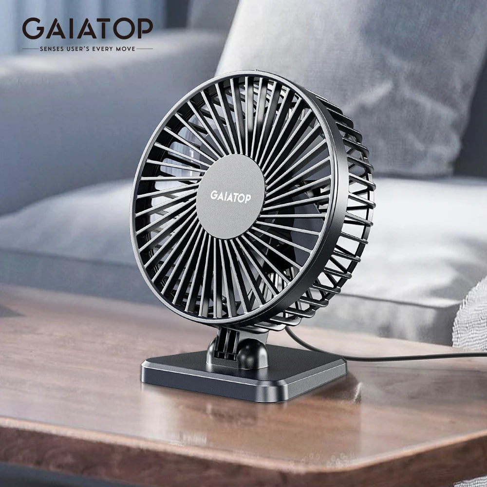 GAIATOP Mini USB Desktop Portable Fan