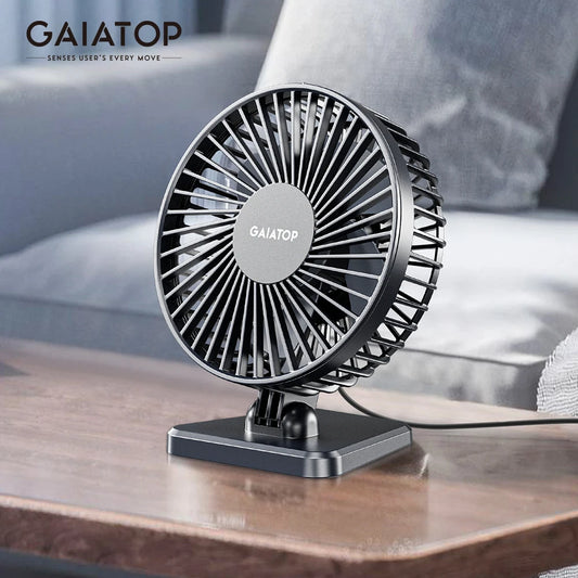 GAIATOP Mini USB Desktop Portable Fan