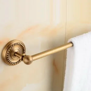 Solid Brass Bathroom Accessories Set,Robe hook,Paper Holder,Towel Bar,Soap Basket,Bathroom Fitting Sets