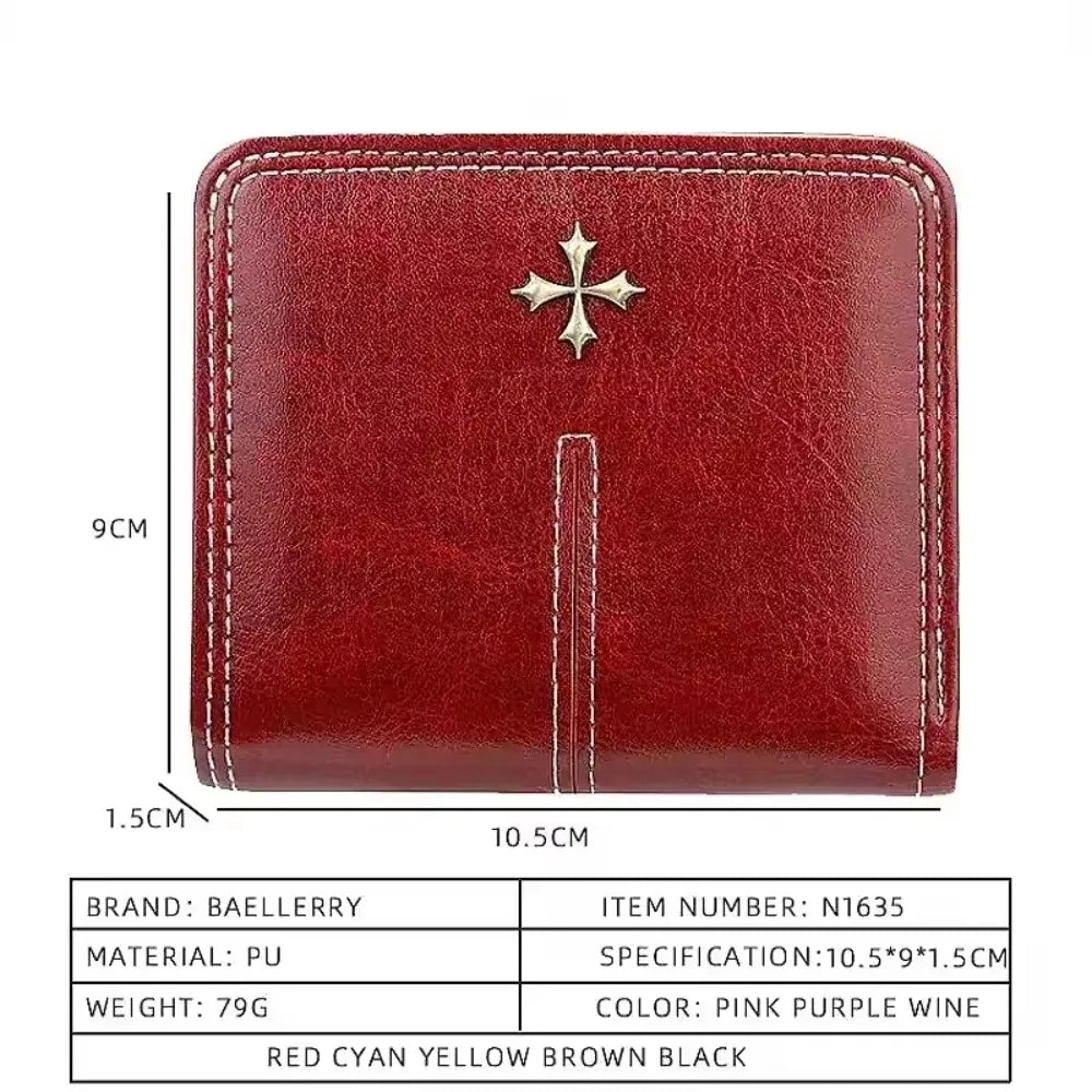 Mini Women Wallets Free Name Engraving Fashion Small Wallets Zipper PU Leather Quality Female Purse Card Holder Wallet