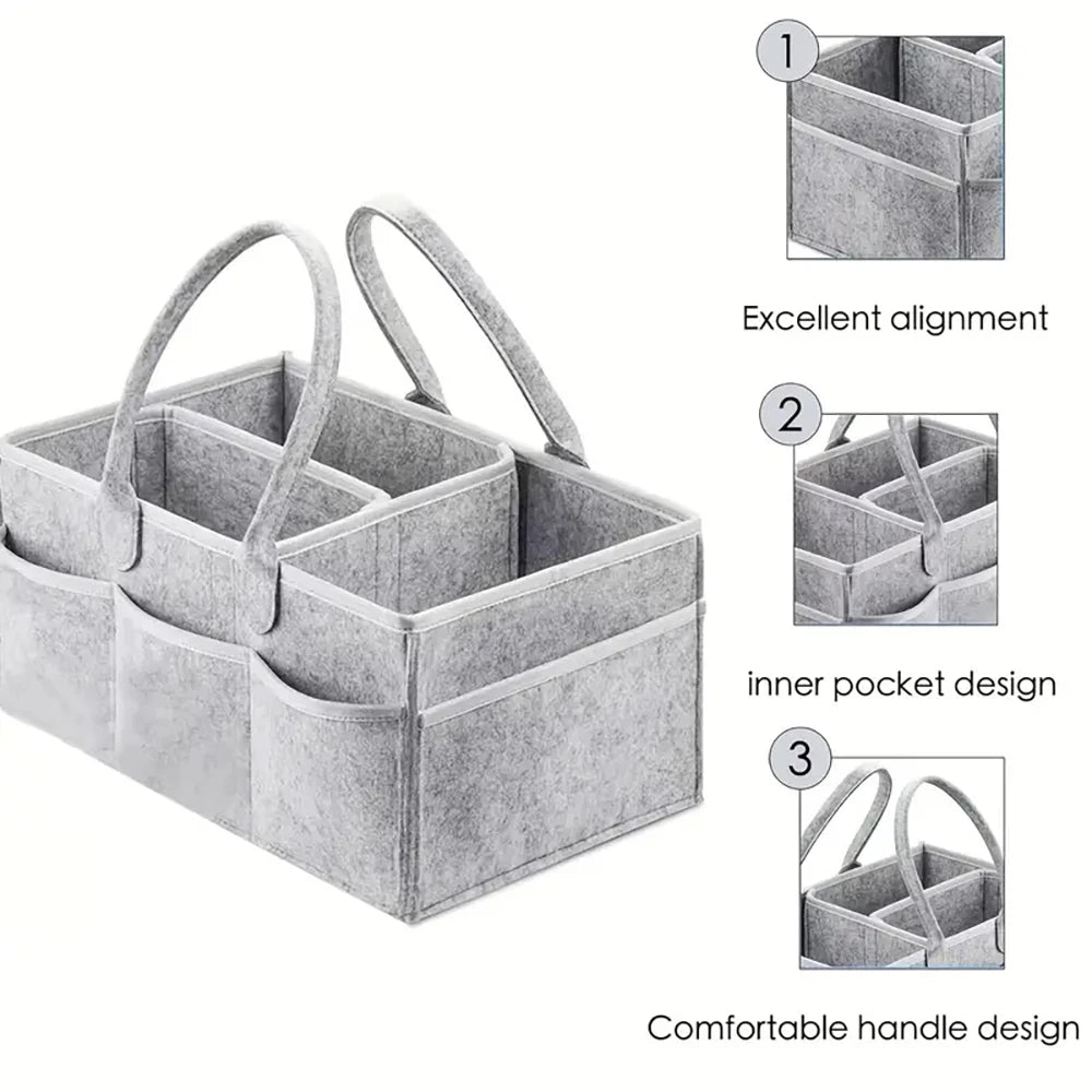 Baby Nappy ball bag Organiser Portable holder bag Change table and car nursery essentials storage box Diaper bag Baby diaper ba