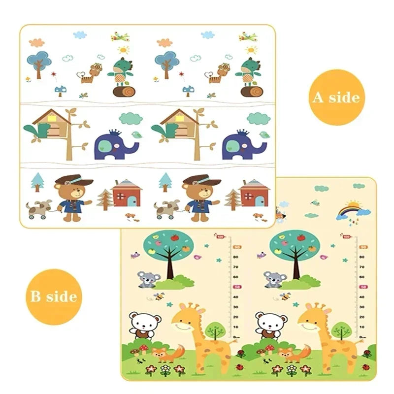 5 sizes to choose Baby Crawling Play Mats Non-toxic High-quality EPE Baby Activity Gym Carpet Baby Game Children's Safety Rug