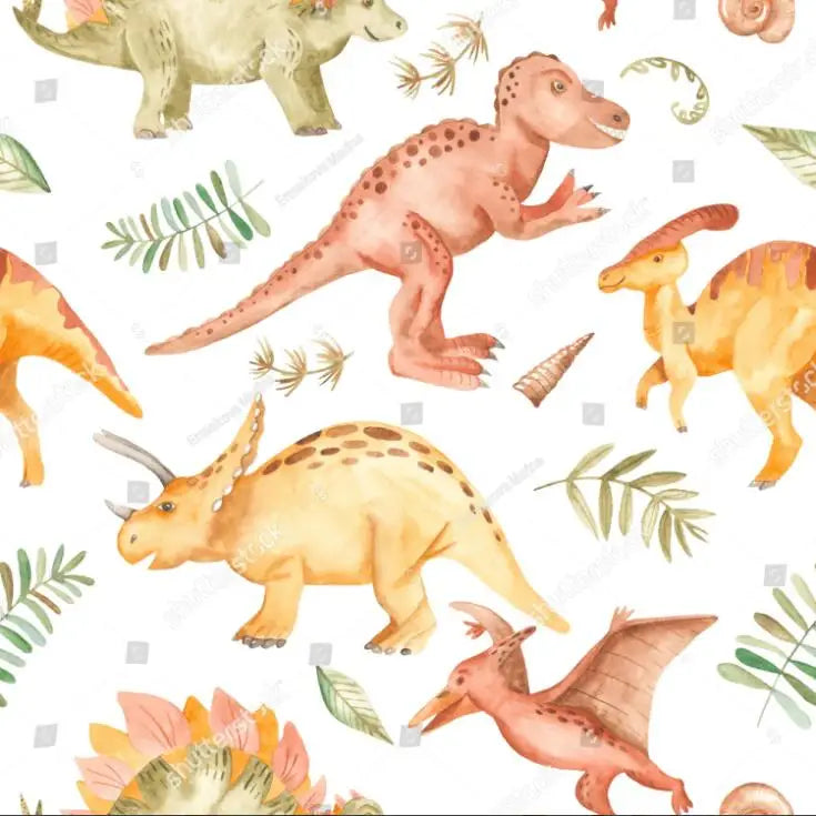 Little Dinosaur Cartoon Wallpaper