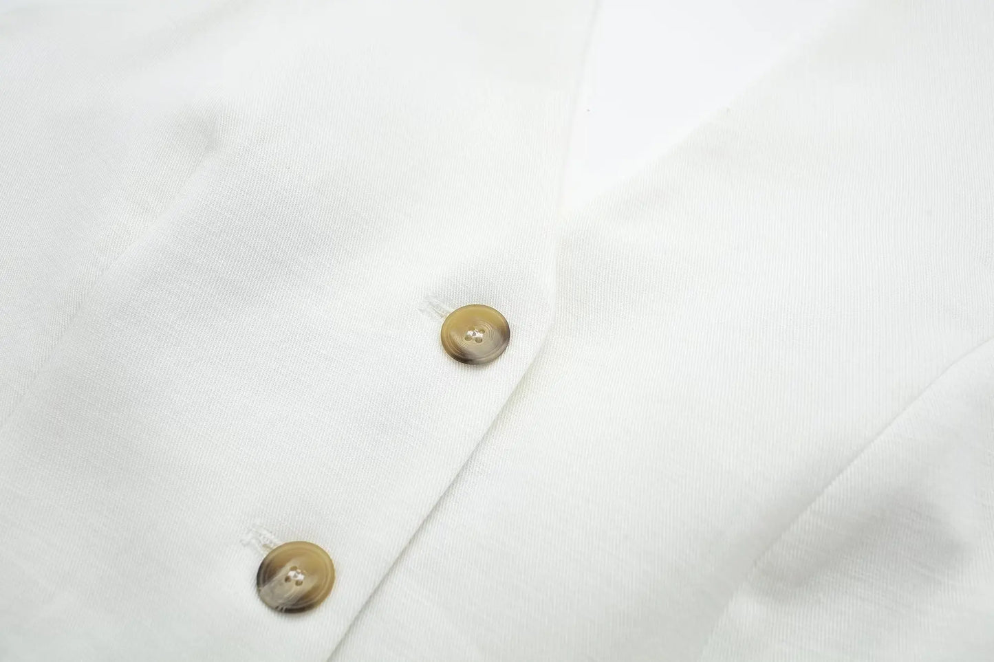 Women's Linen Look Halterneck Vest And Wide Leg Trouser