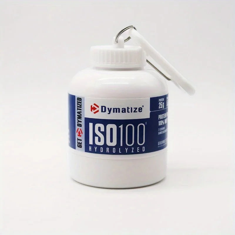 100ML Outdoor Protein Powder Container With Whey Keychain