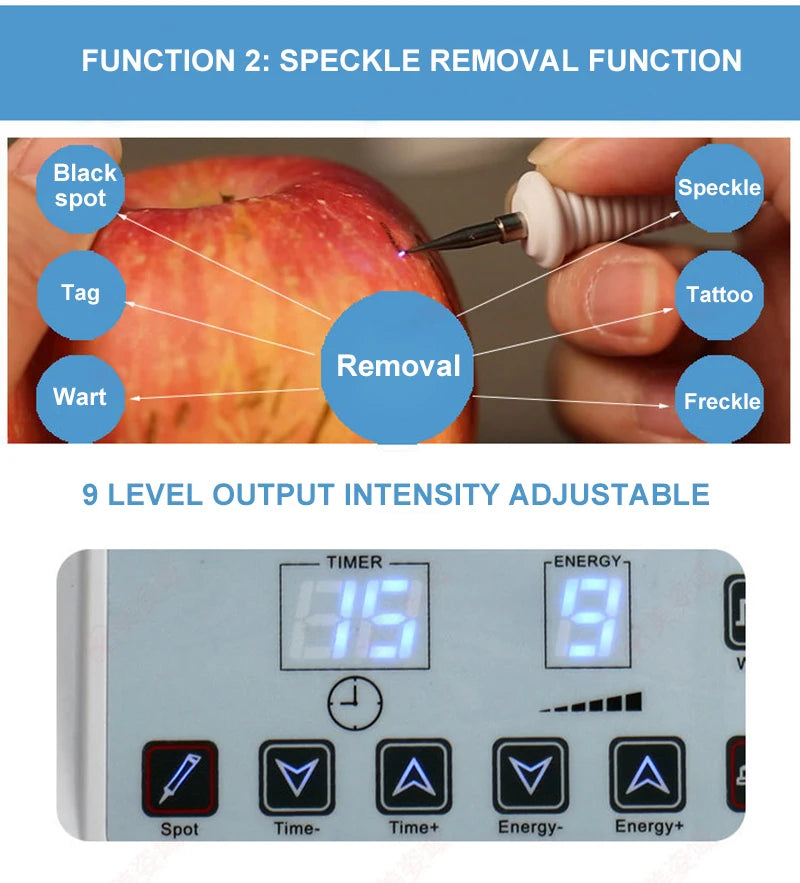 Anti Aging Ultrasonic Machine Ultrasound Facial Massager Body Eye Face Massage Tightens Skin Deep Cleaning Skincare Beauty Tools