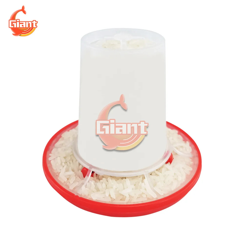 Chicken Chick Feeder & Waterer – Manger Grid Design for Easy Feeding and Drinking