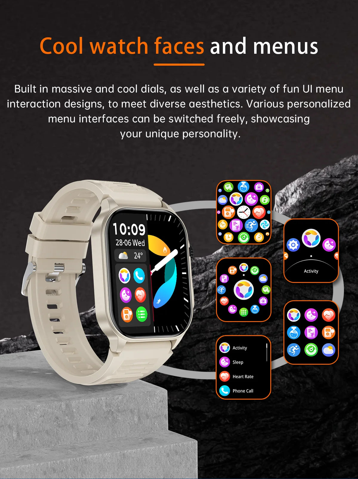 LIGE Bluetooth Smart Watch