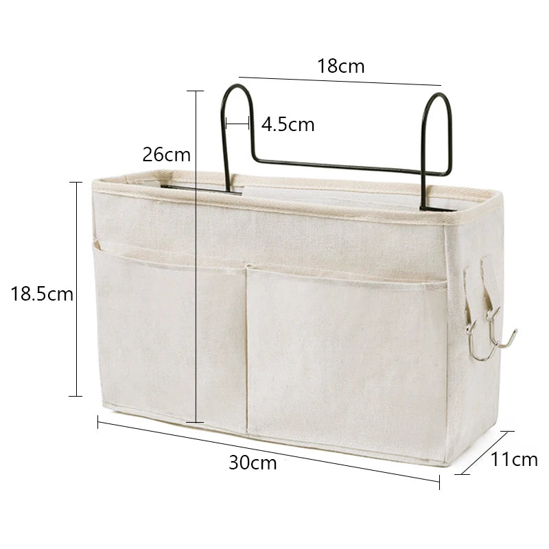 Portable Baby Care Essentials Hanging Organisers Crib Storage Cradle Baby Crib Organizer Diaper Bag Baby Bed Accessories