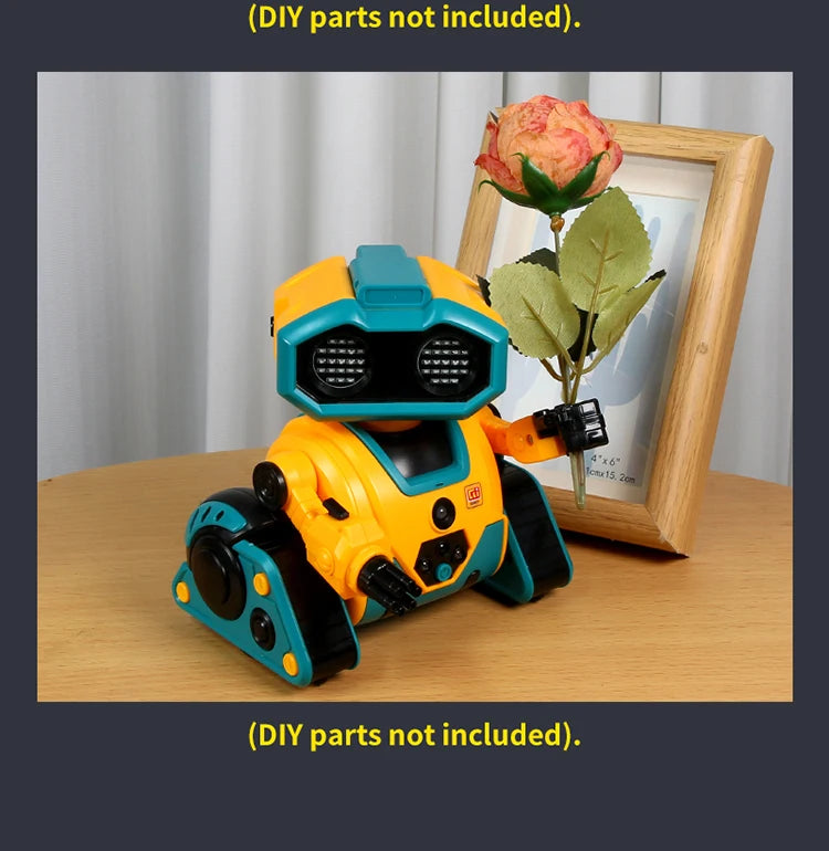 Smart Robot Interactive Toy – 2.4G Remote Control, Music-Sensing and Intelligent Induction for Kids