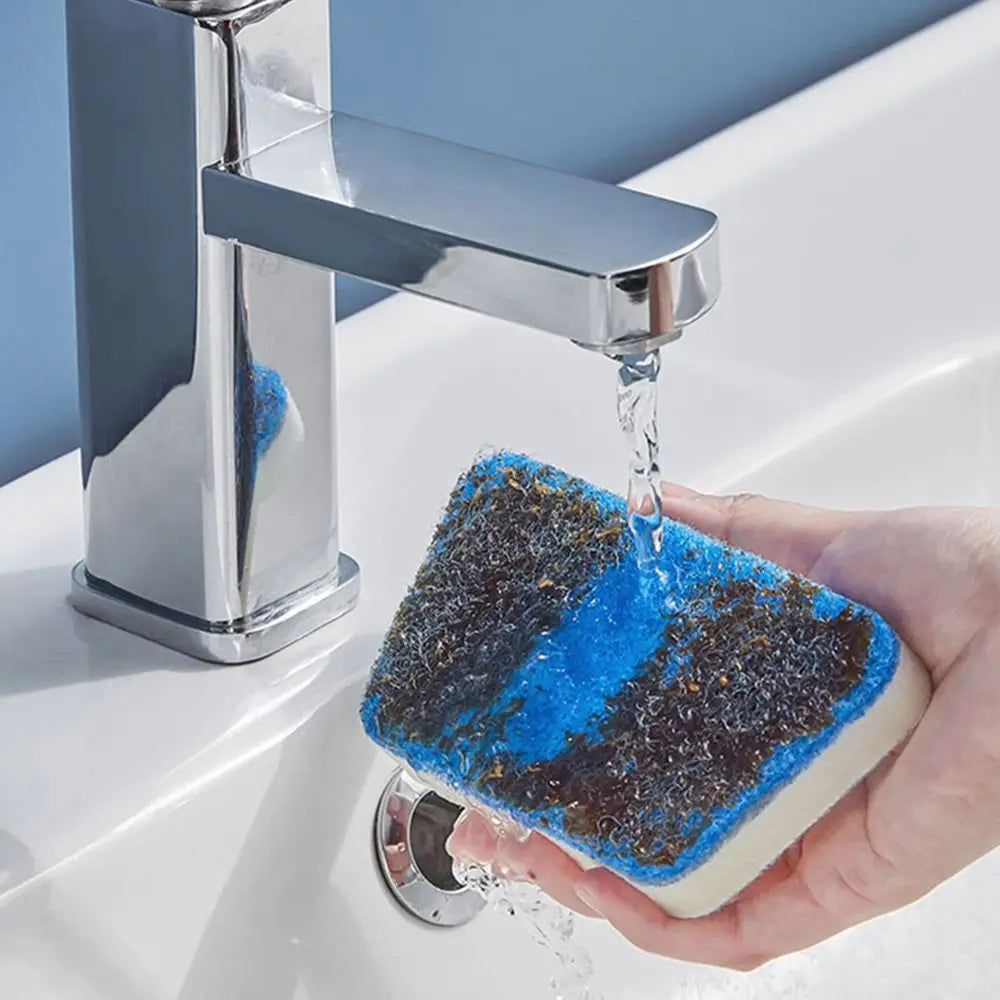 Multi-Functional Bathroom Wall Brush Long Handle Household Floor Bathtub Brushes Ceramic Tile Sponge Cleaning Brush Removable