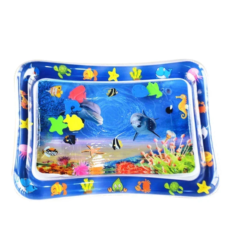 Large Baby Playing Water Mat Inflatable Water Cushion Baby Play Mat Inflatable Tummy Time Mat Early Education Water Cushion