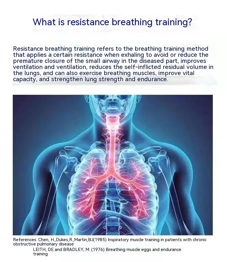 Lung Capacity Abdominal Breathing Machine