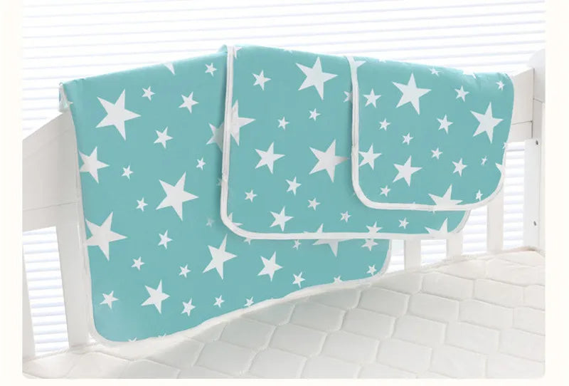 Waterproof Baby Changing Mat Reusable Newborn Baby Diaper Changing Pad Cover Infant Sheet Mattress Multifunction Floor Play Mats