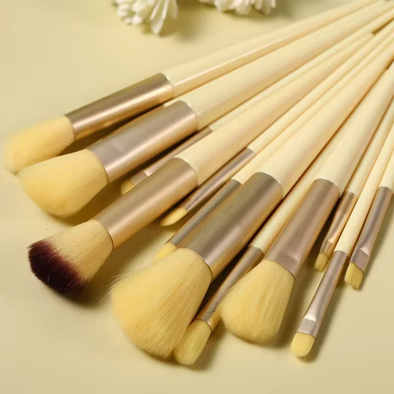 13pcs Makeup Brush Colour Set