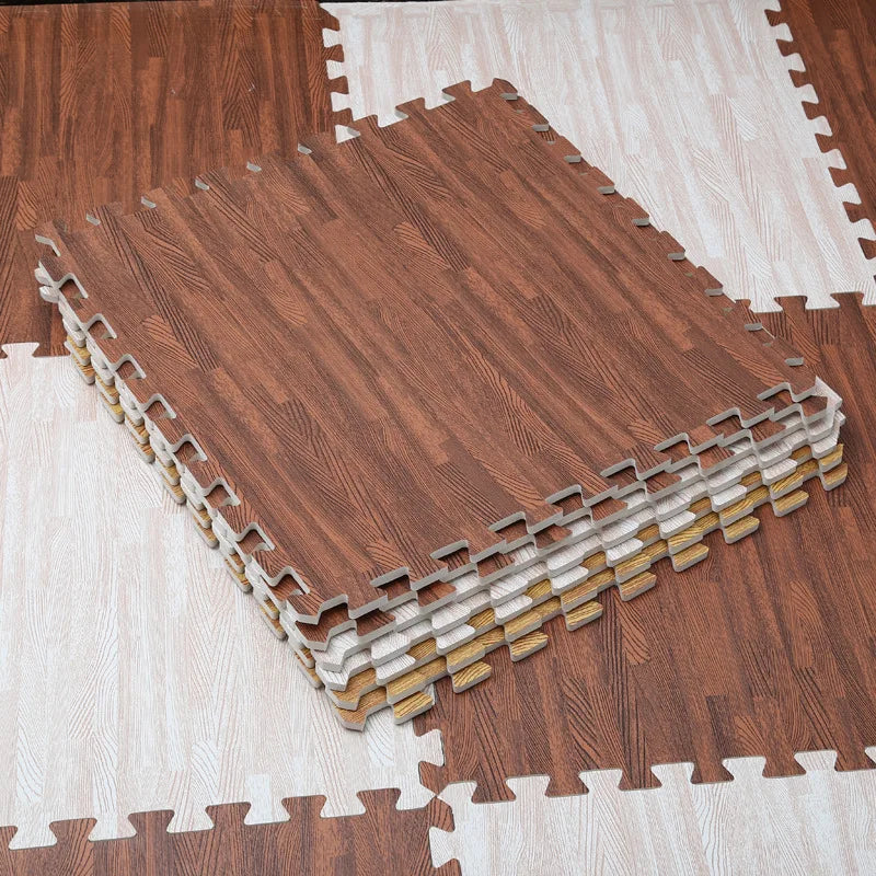 Baby Play Mat EVA Foam Puzzle Mat Kids Crawling Mat 30x30cm Floor Rug Splicing Tatami Pad Nursery Gym Activity Room Soft Carpets