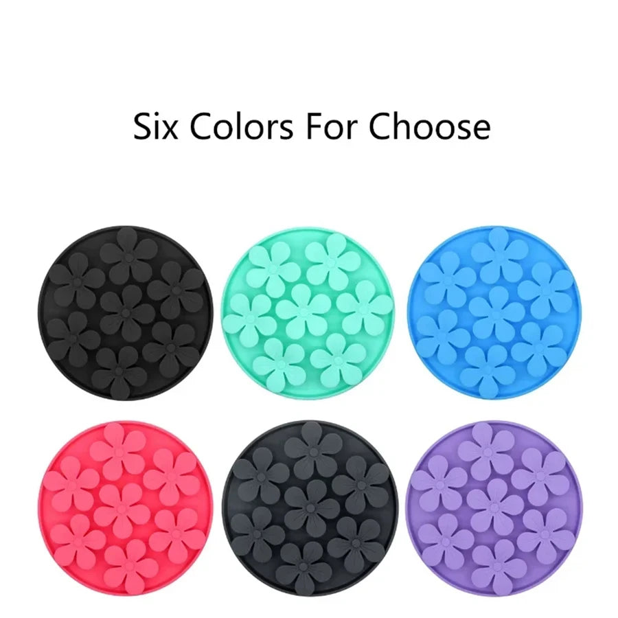 Silicone Slow Feed Mat for Cats & Dogs – Suction Cup Lick Pad and Treat Dispenser for Healthy Eating