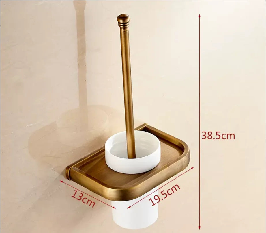 Bathroom Hardware Antique Bronze Towel Rail Bar,Towel Rack, Paper Holder,Toilet Brush,Towel Hanger,Robe Hook Bathroom Accessory
