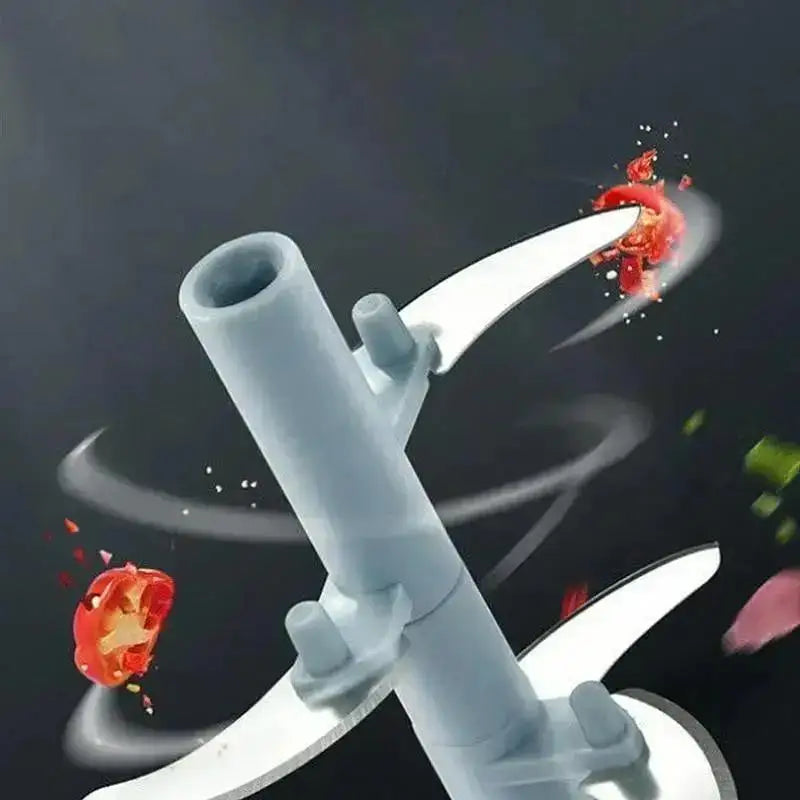 900/500ML Garlic Chopper Manual Rotate Vegetable Cutter Choppers Slicer Fruit Garlic Crusher Kitchen Gadget Blenders Meat Grinder