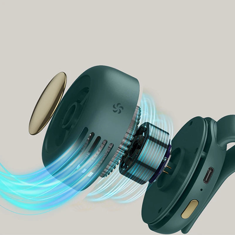 Portable Silent Mini Bladeless Electric 3 Speed Fan