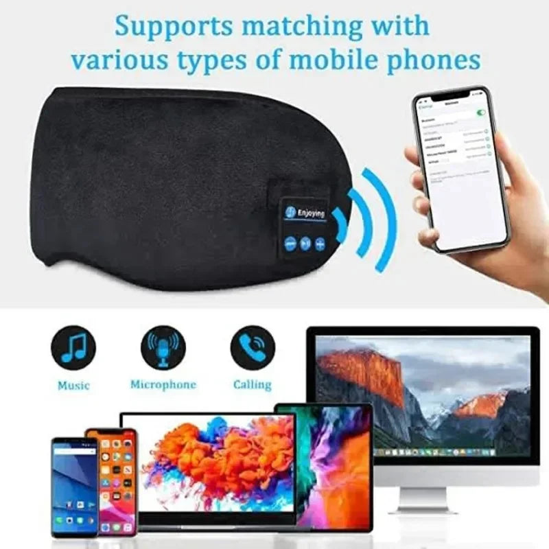 Bluetooth Headphones Sleep Eye Mask