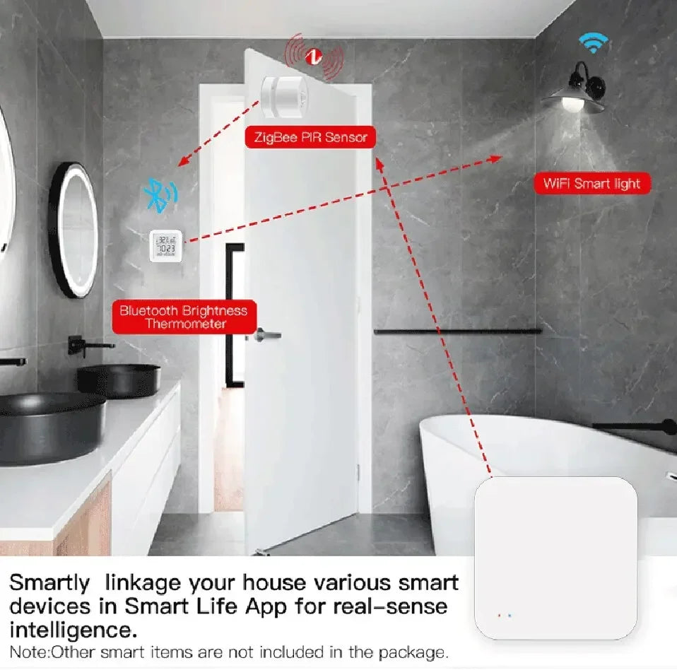 Tuya ZigBee Wireless Smart Gateway Hub Home Bridge Network APP Remote Control AU