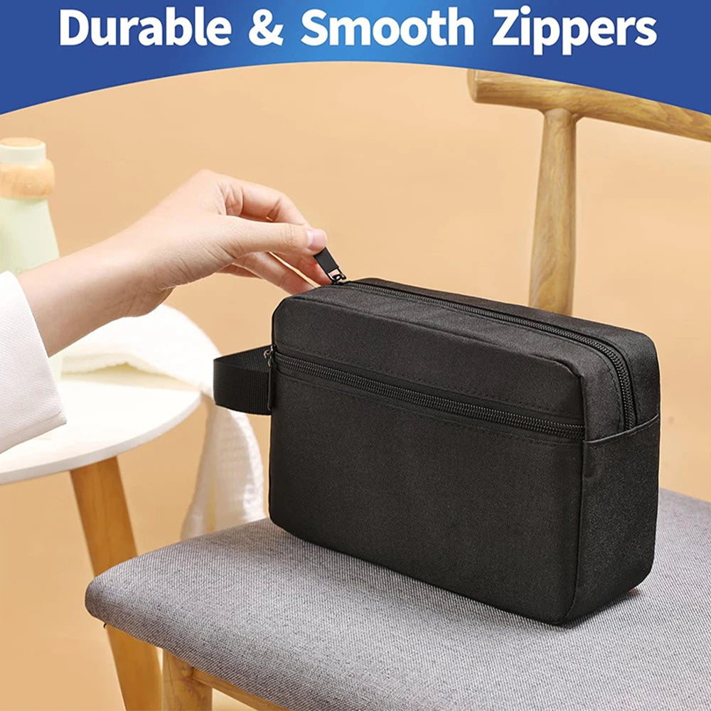 Large Capacity Travel Portable MEN'S Toiletries Bag, WOMEN'S Cosmetics Essential Bag Waterproof Beauty Toiletries Bag Handbag-ll