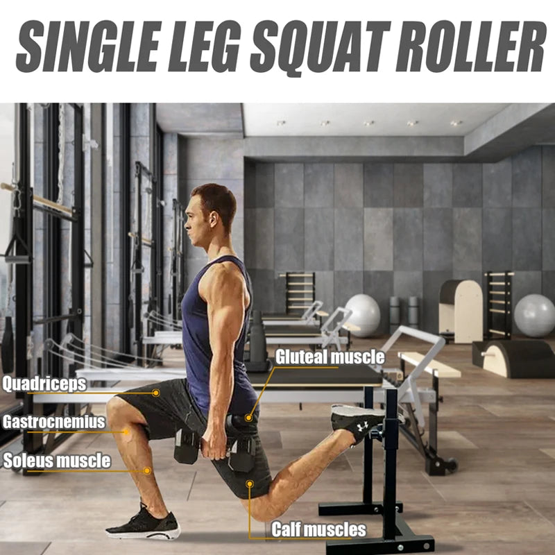 Adjustable Single Leg Squat Stand