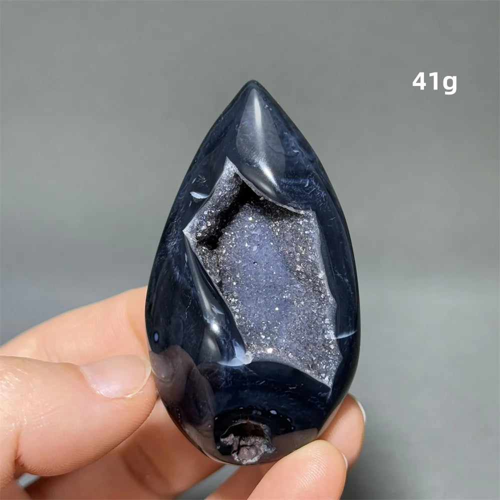 Healing Energy Natural Black Gemstone