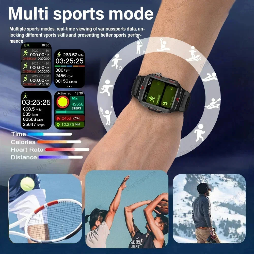LED Flashlight Smart Watch