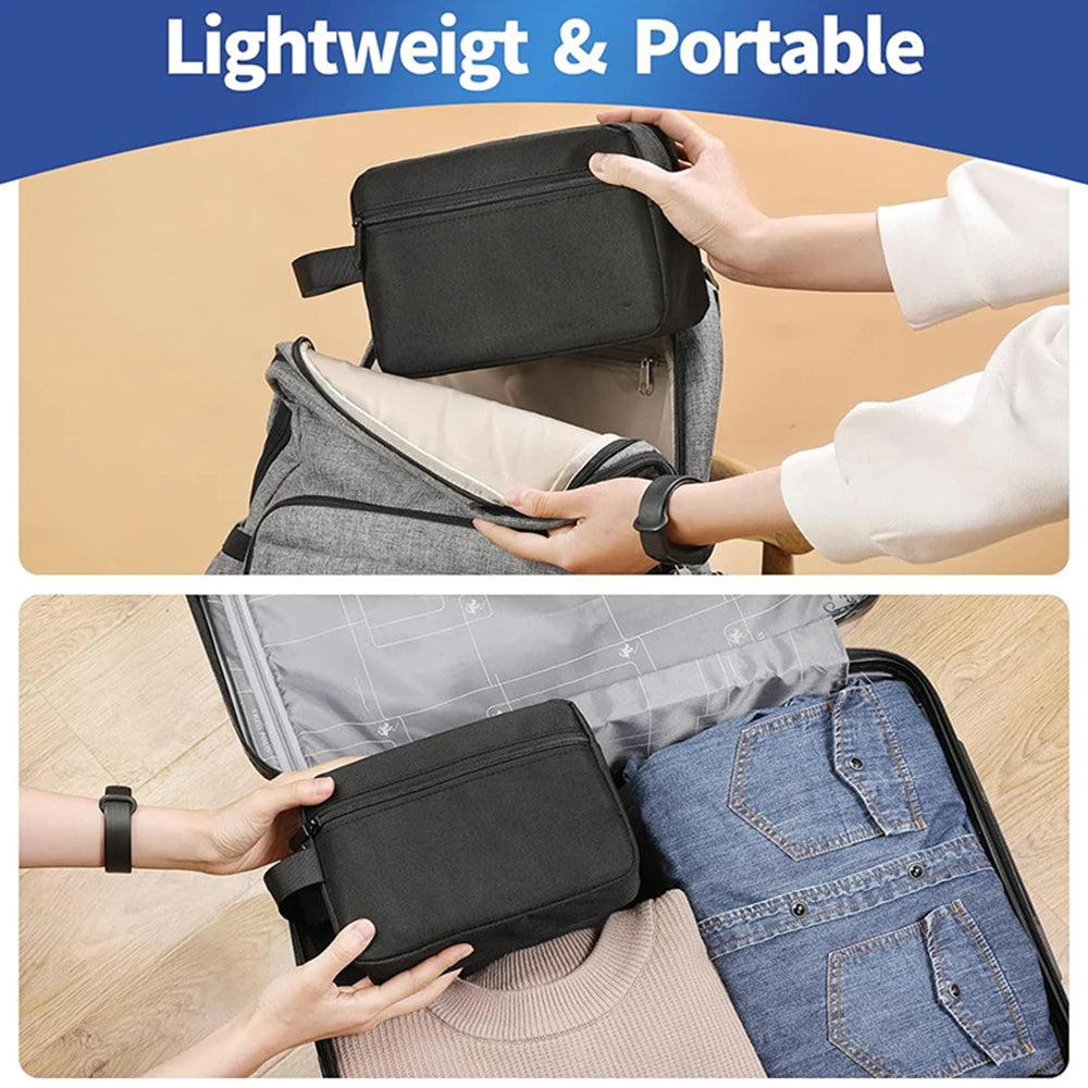 Large Capacity Travel Portable MEN'S Toiletries Bag, WOMEN'S Cosmetics Essential Bag Waterproof Beauty Toiletries Bag Handbag-ll
