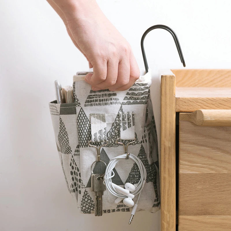Portable Baby Care Essentials Hanging Organisers Crib Storage Cradle Baby Crib Organizer Diaper Bag Baby Bed Accessories