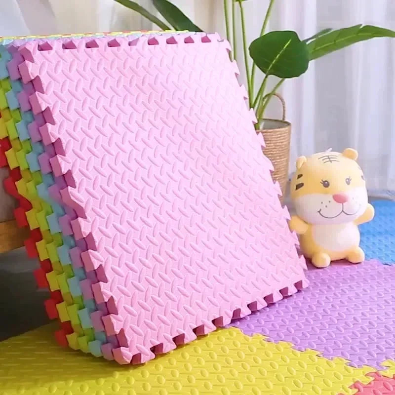 8/16PCS Non-Toxic Baby Play Mat, Interlocking Soft Foam Floor Mats for Kids' Play Area and Baby Floor Exercise Non-Slip Design