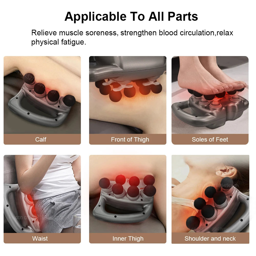 Fascia Gun 16-Head Muscle Massage Gun