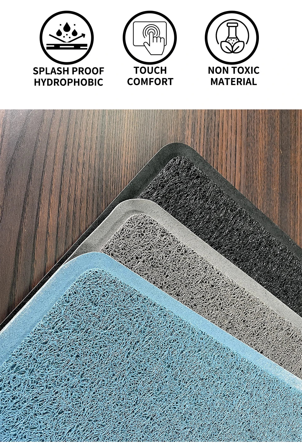 Pet Large Non-Slip Waterproof Feeding Mat