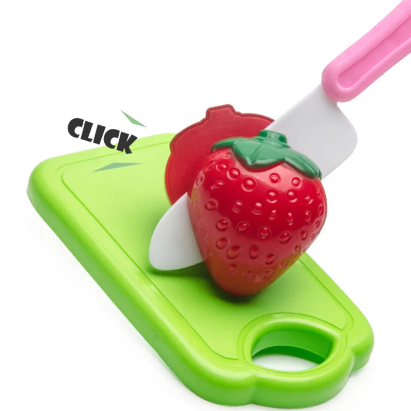 2pc Fruits and Vegetables Kitchen Play House Set