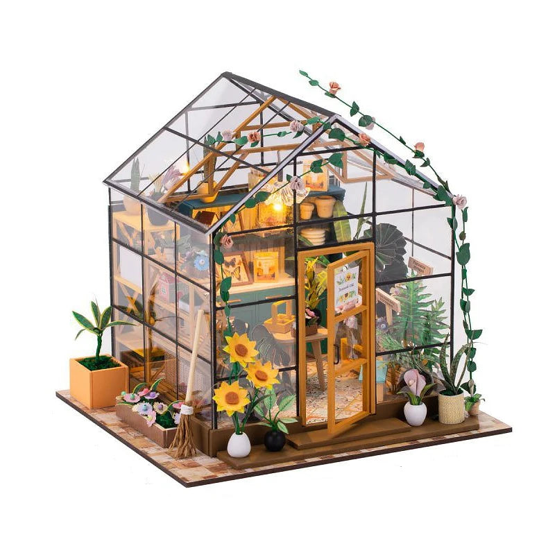 Mini DIY Flower Doll House Kit
