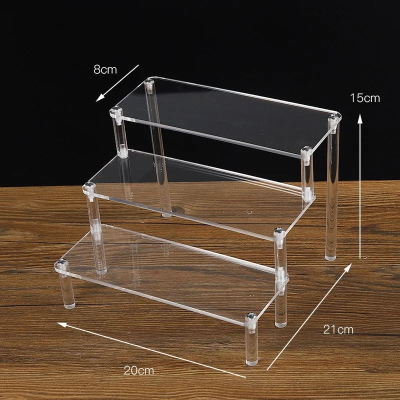 1-5 Tier Acrylic Display Stand
