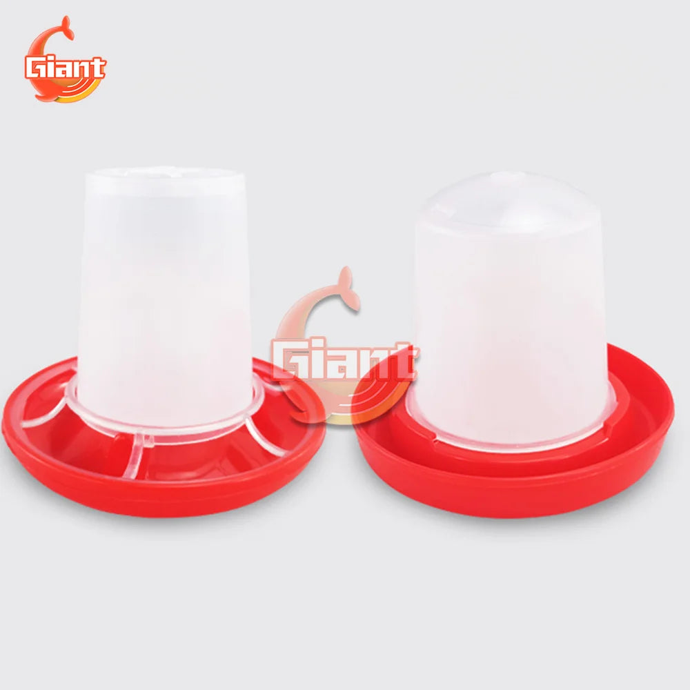 Chicken Chick Feeder & Waterer – Manger Grid Design for Easy Feeding and Drinking