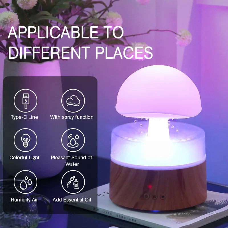 Mushroom Shape Wireless Fragrance Diffuser