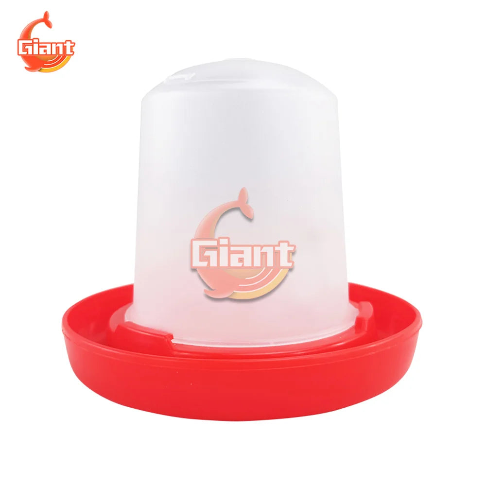 Chicken Chick Feeder & Waterer – Manger Grid Design for Easy Feeding and Drinking