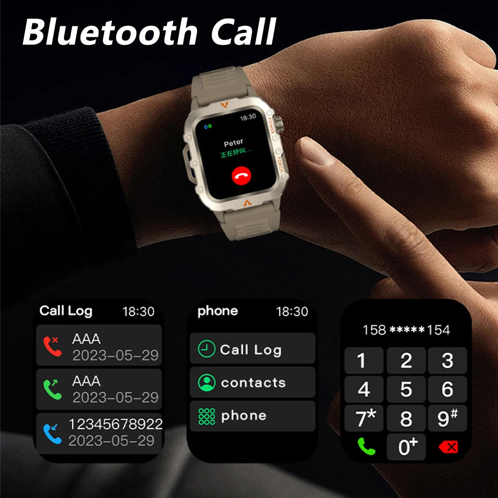 Bluetooth Call Smart Watch Xiaomi Android 2025