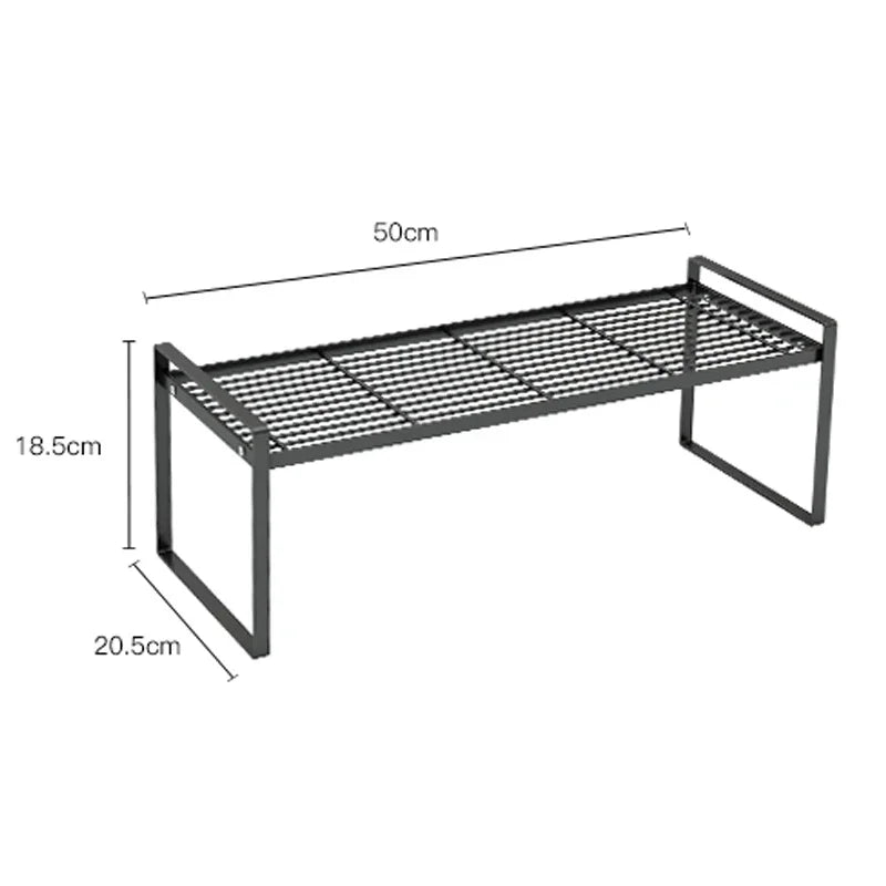 Steel Kitchen Dishes Bowl Storage Rack Kitchenware Utensils Drainer Shelf Cabinet Over Sink Cutlery Drying Holder Home Organiser