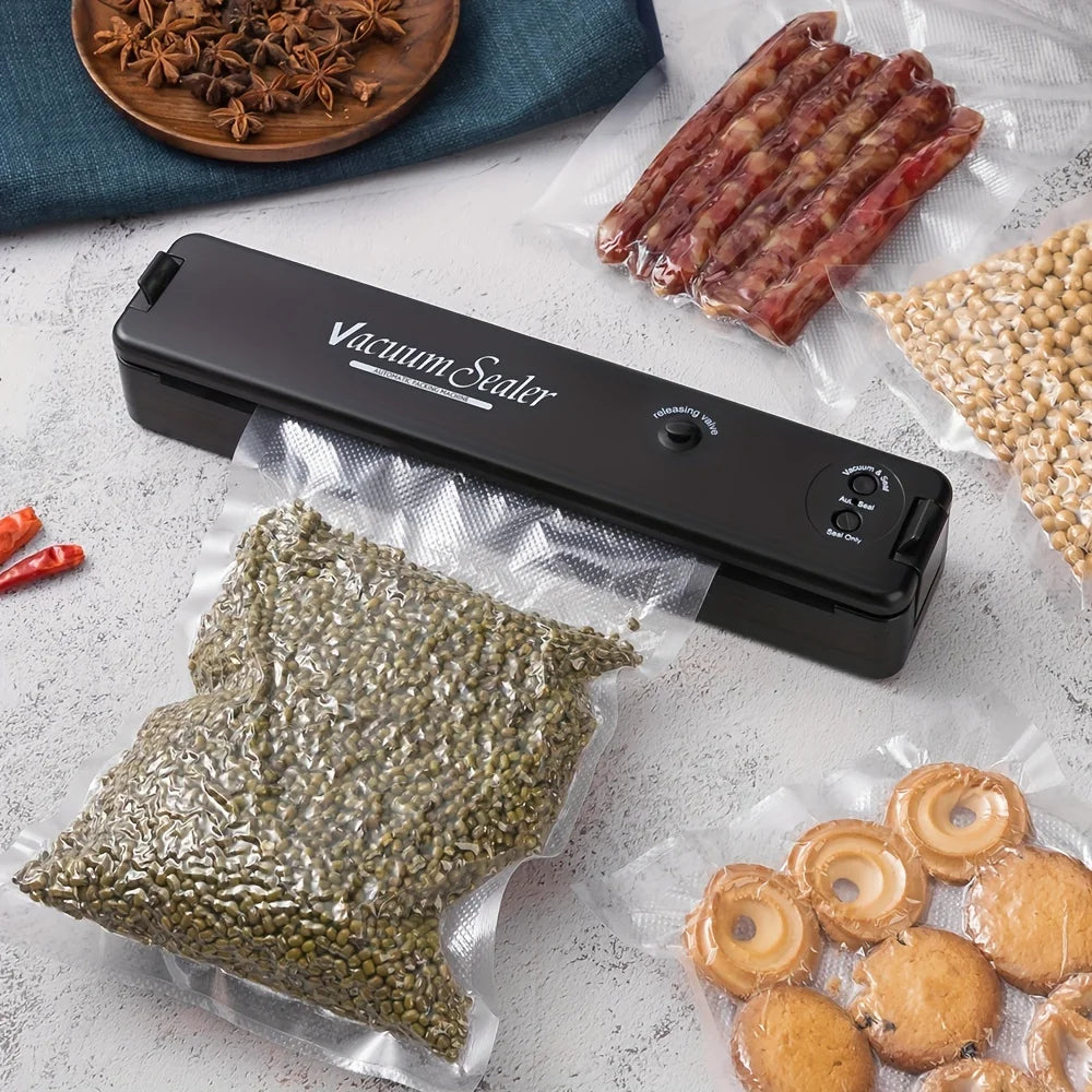 Vacuum Food Sealer Machine With 10pcs Seal Bags