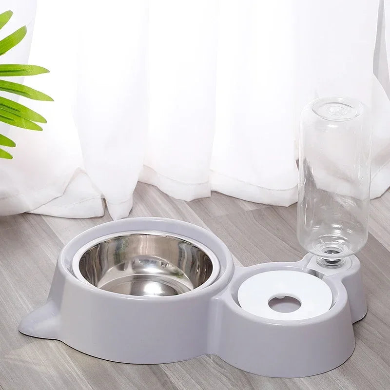 Automatic Silicone Water & Food Dispenser Bowls