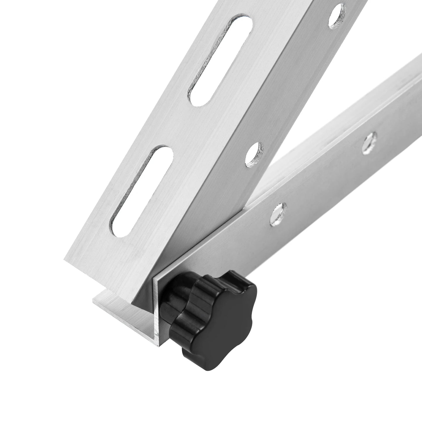 2 Pack 41" Adjustable Solar Panel Racks, Aluminum Alloy Frame, 0-90° Tilt, RV Tilt Mount Brackets for Boat / Roof