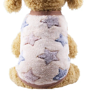Cute Fleece Dog Winter Coat