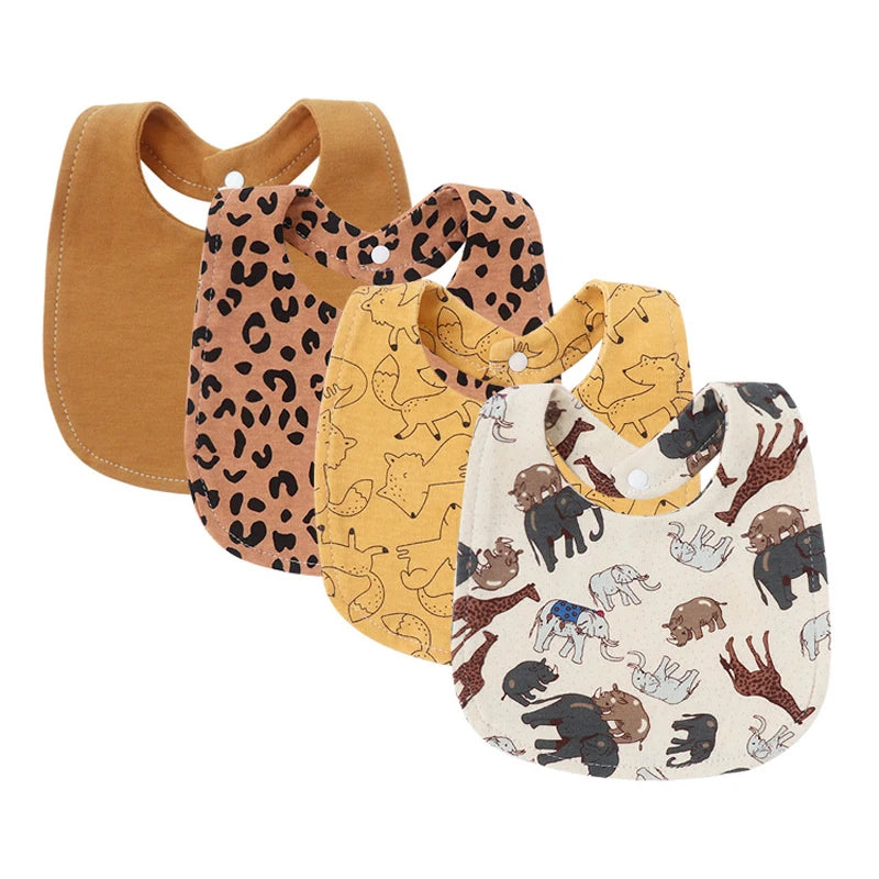 4Pc Baby Bibs